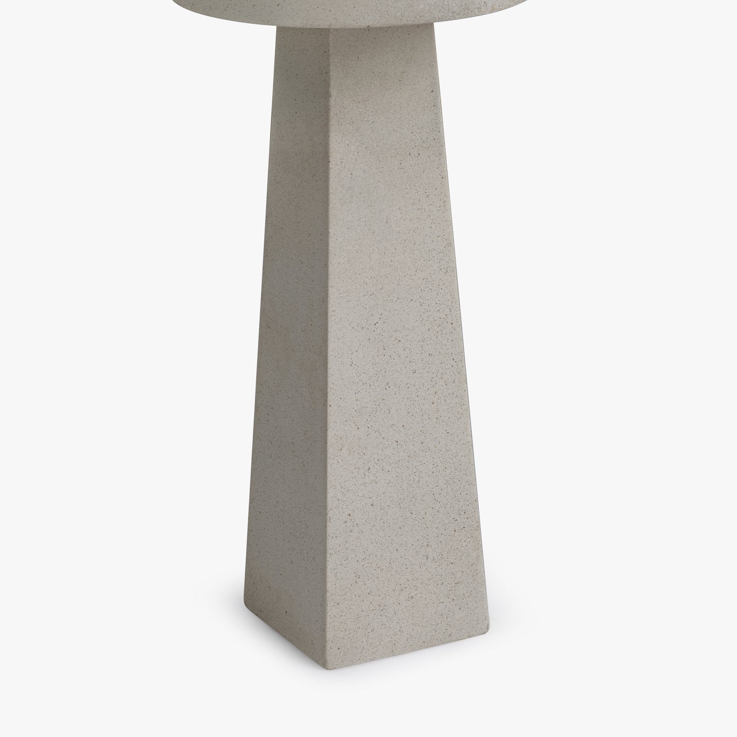 Co. House Designs Obelisk White Drink Table