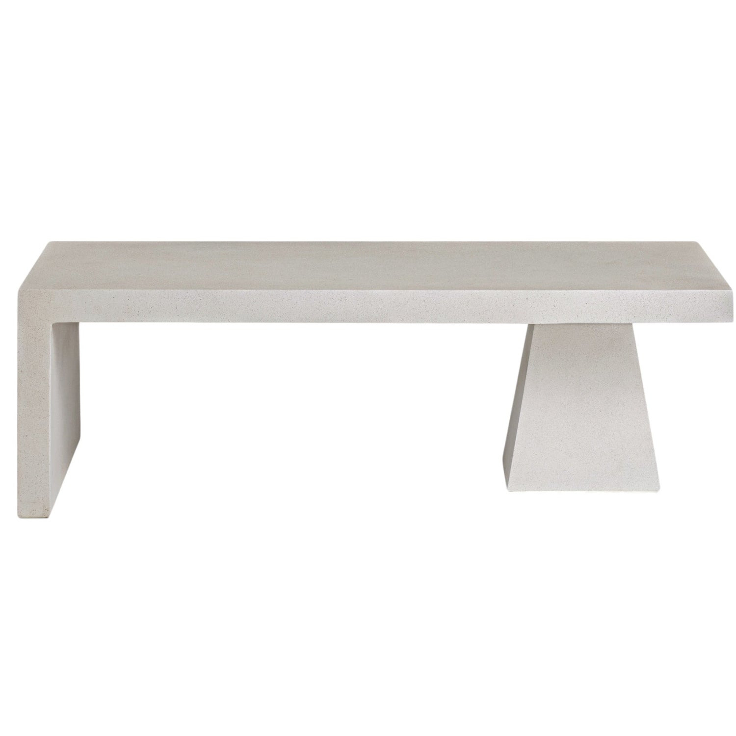 Co. House Designs Obelisk White Coffee Table