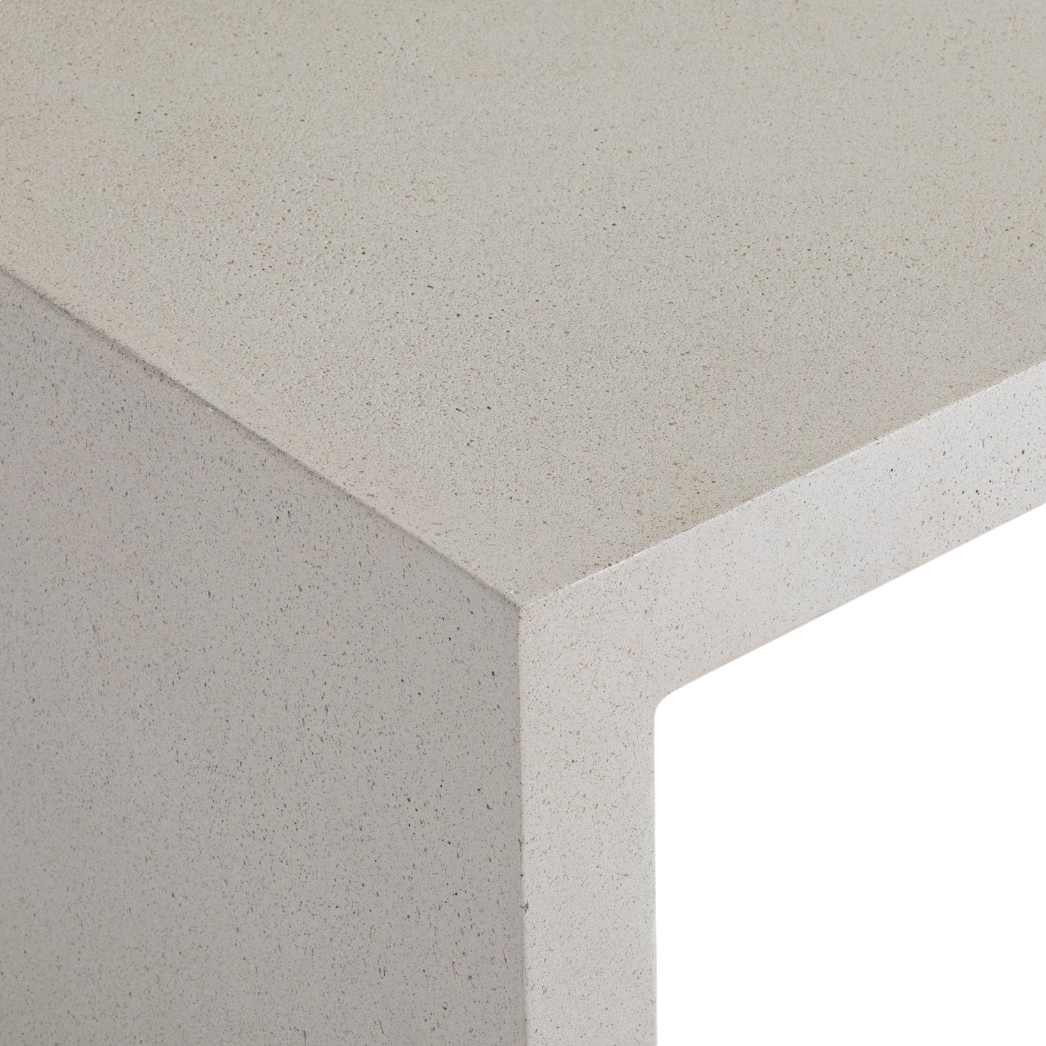 Co. House Designs Obelisk White Coffee Table