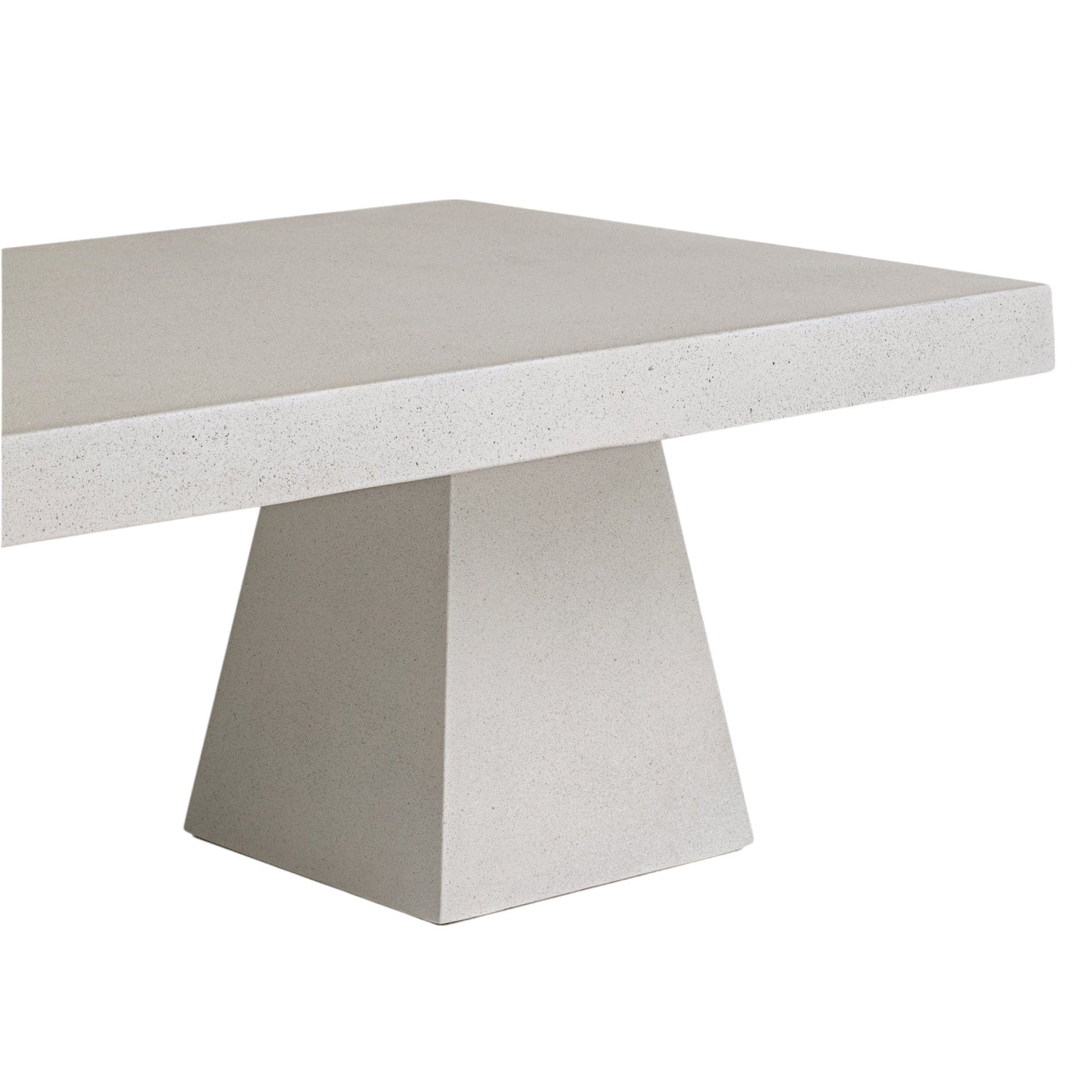 Co. House Designs Obelisk White Coffee Table