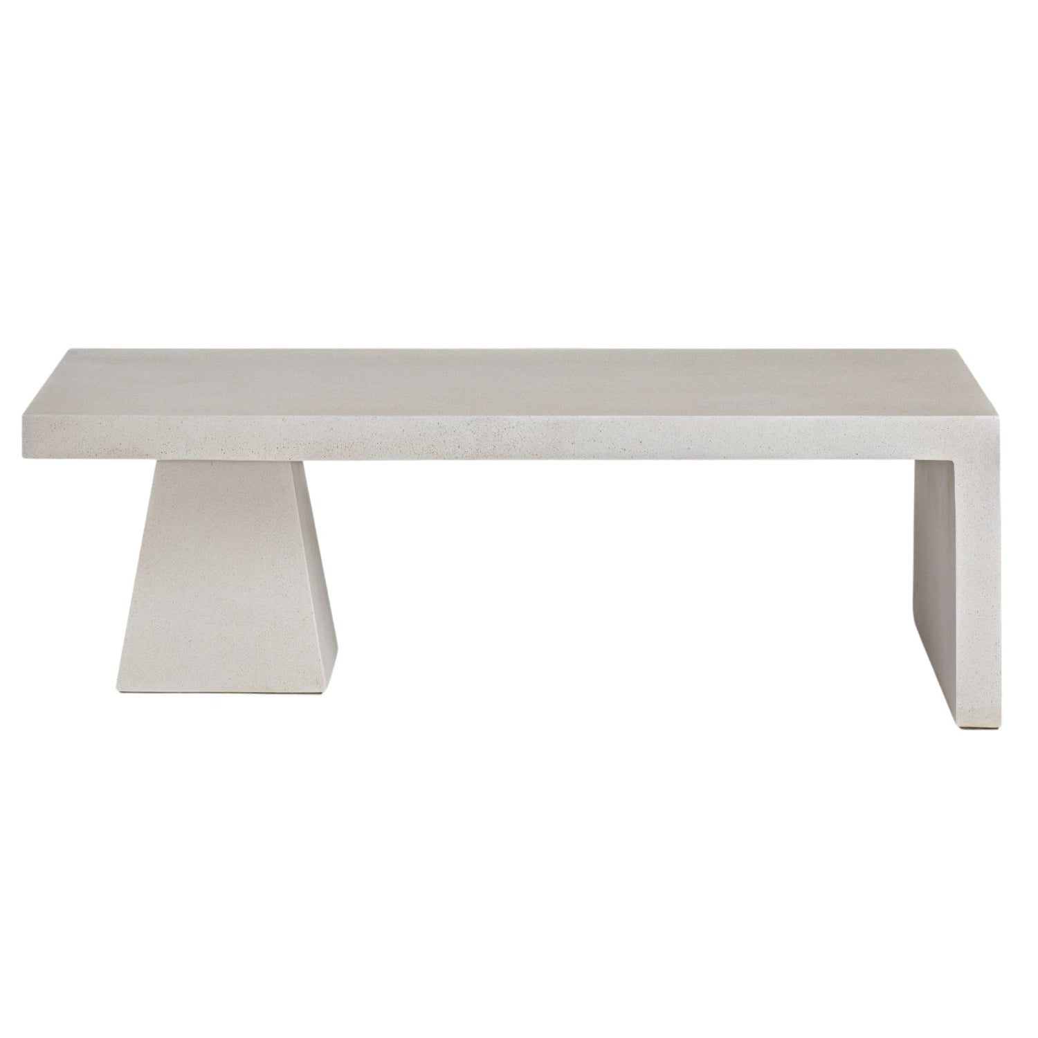 Co. House Designs Obelisk White Coffee Table