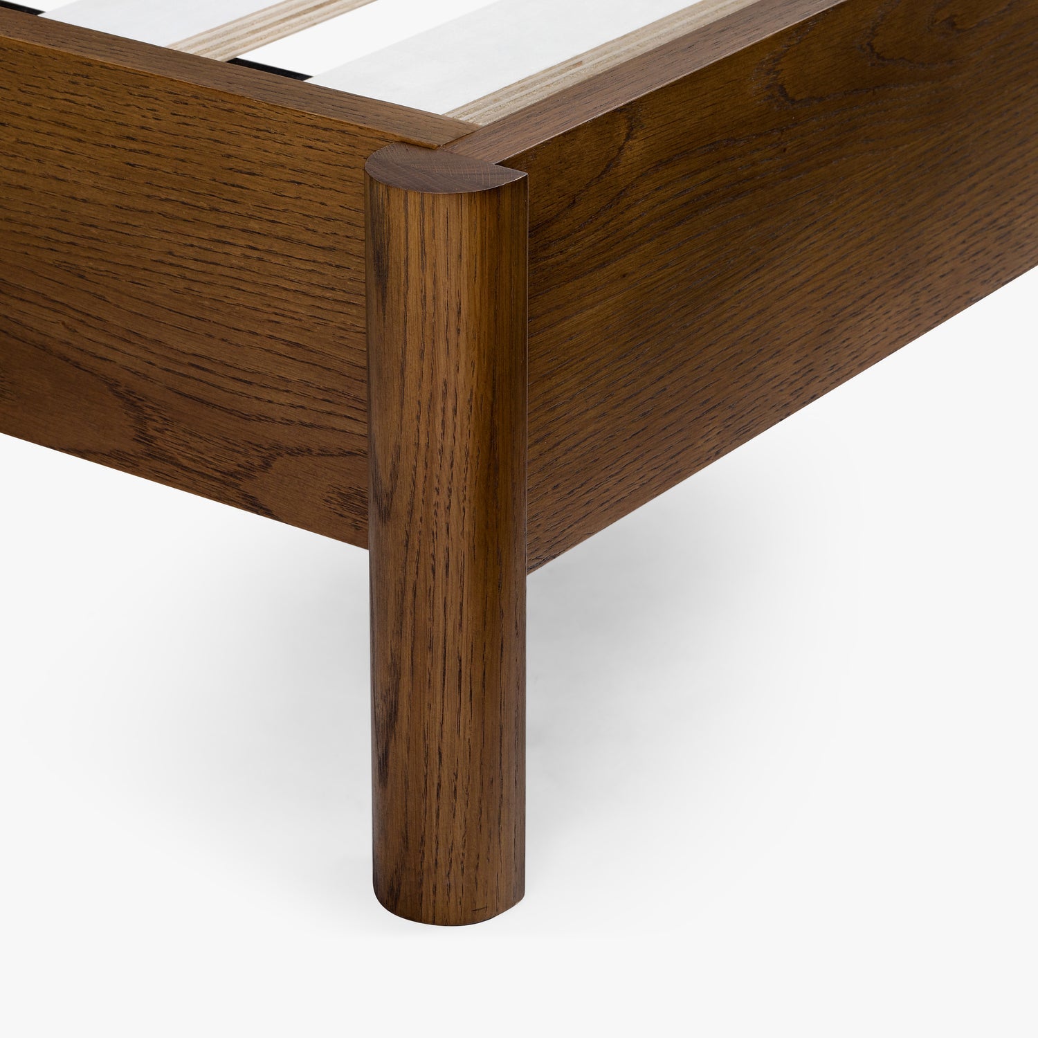 Co. House Designs Cali Oak Walnut Bed