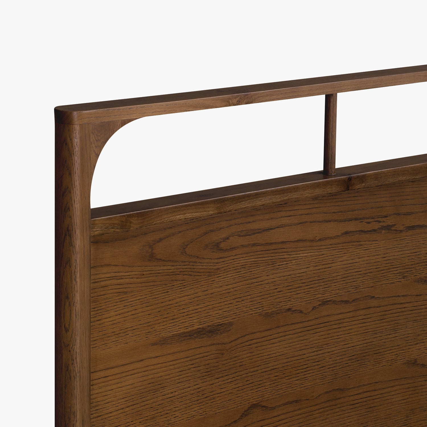 Co. House Designs Cali Oak Walnut Bed