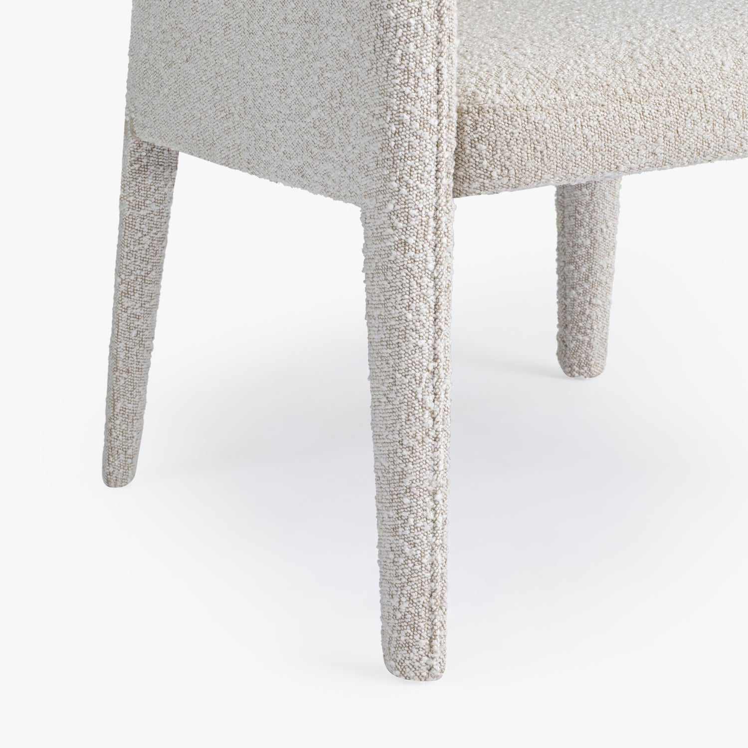 Co. House Designs Nico White Dining Armchair