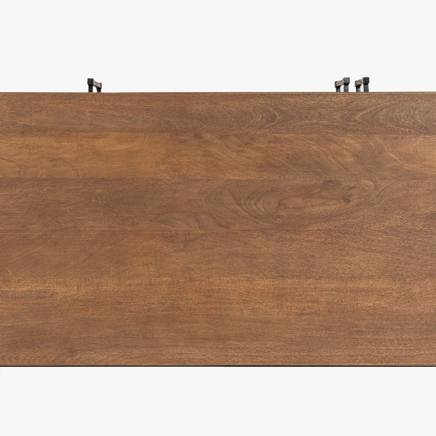 Co. House Designs Naya Solid Wood Carved Seadrift and Black Cabinet