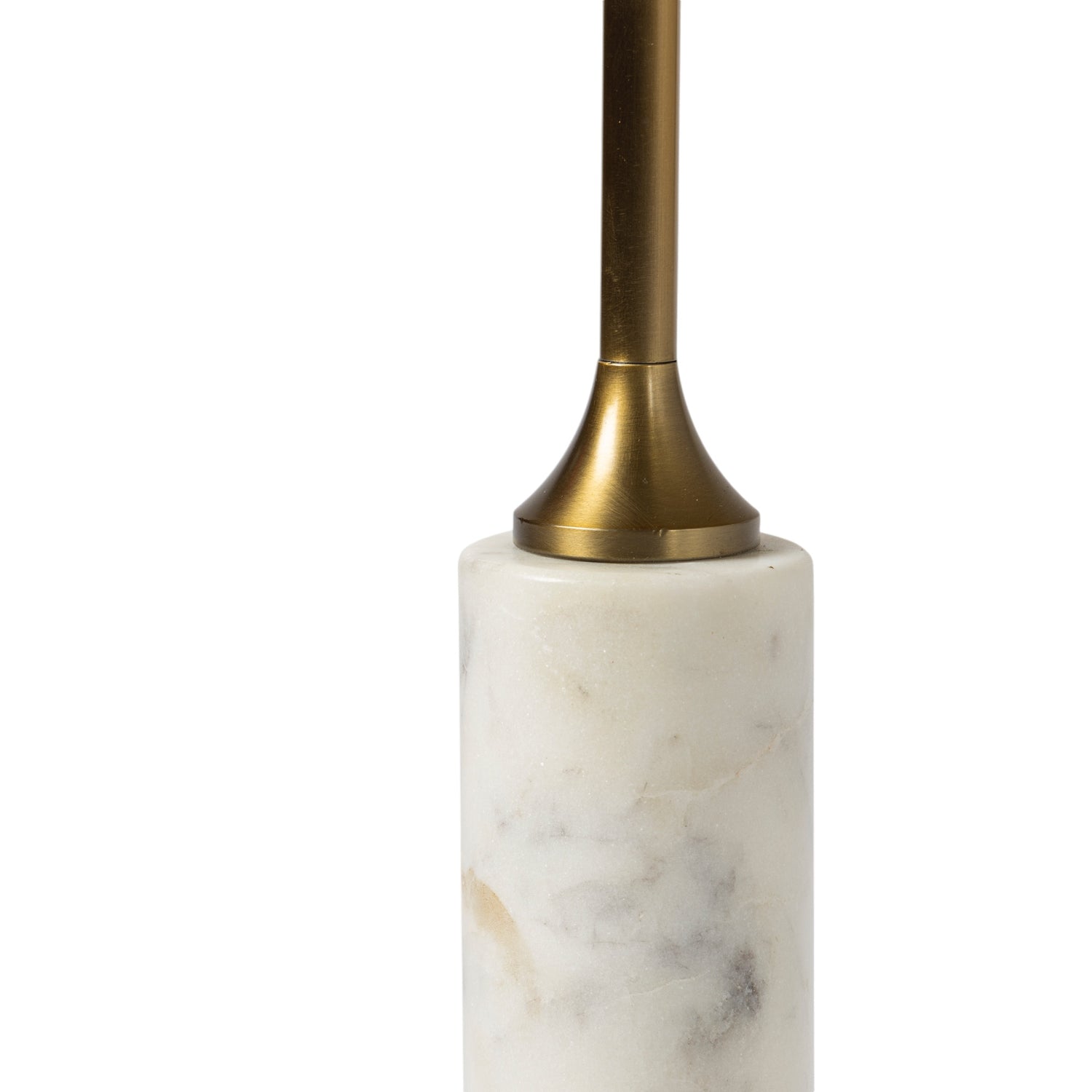 Co. House Designs Francesca Marble White Drink Table