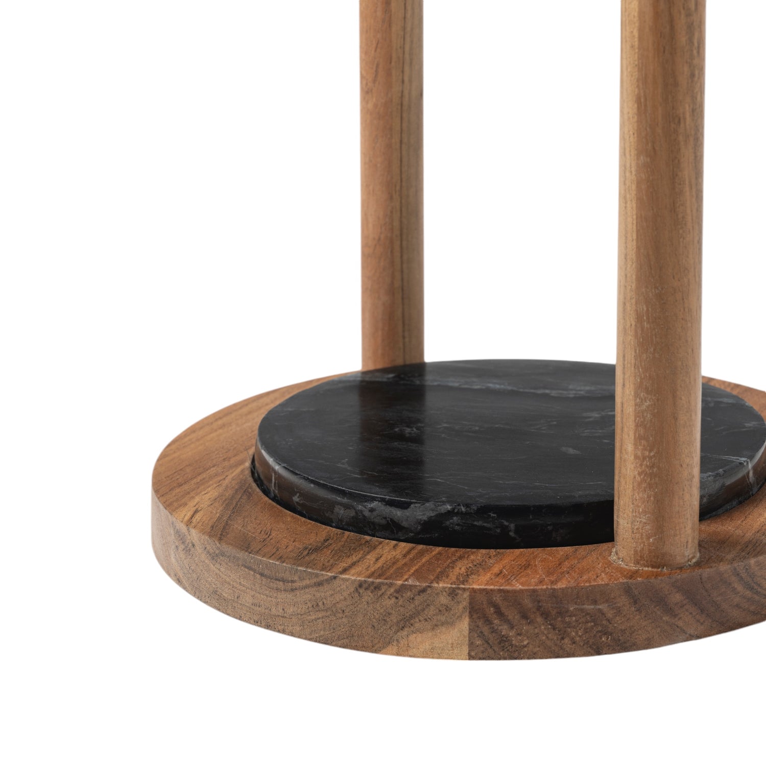 Co. House Designs Jarett Black/Natural Drink Table