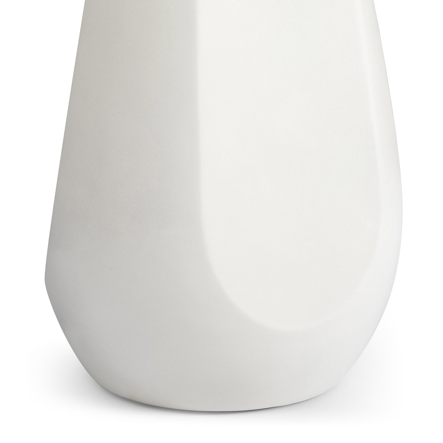 Co. House Designs Lloyd White Side Table
