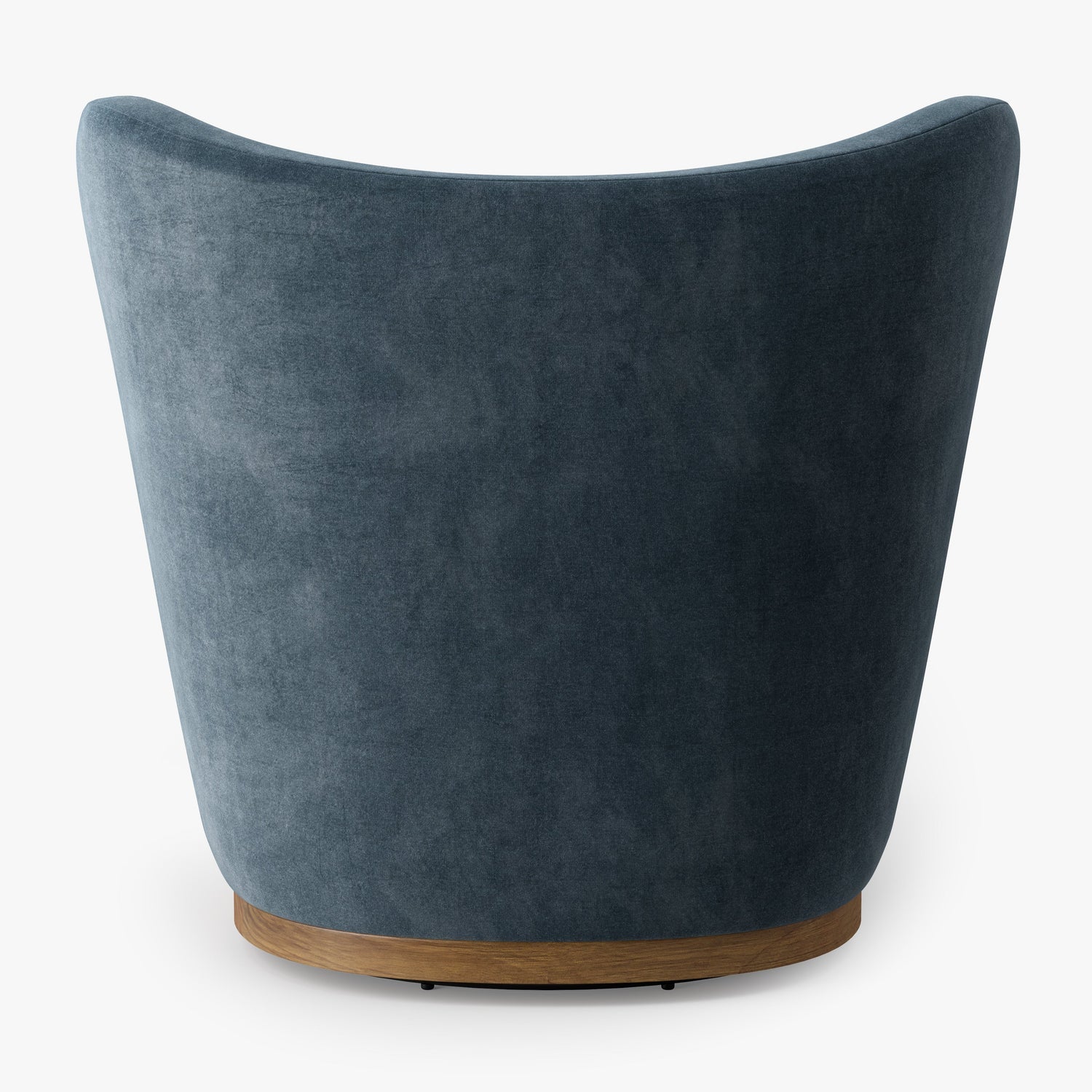 Co. House Designs Odell Teal Swivel Chair