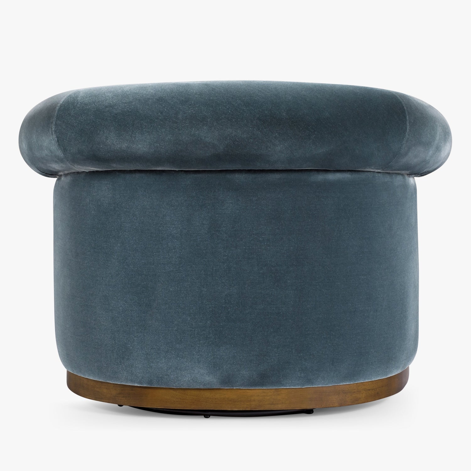 Co. House Designs Gracie Teal Swivel Chair