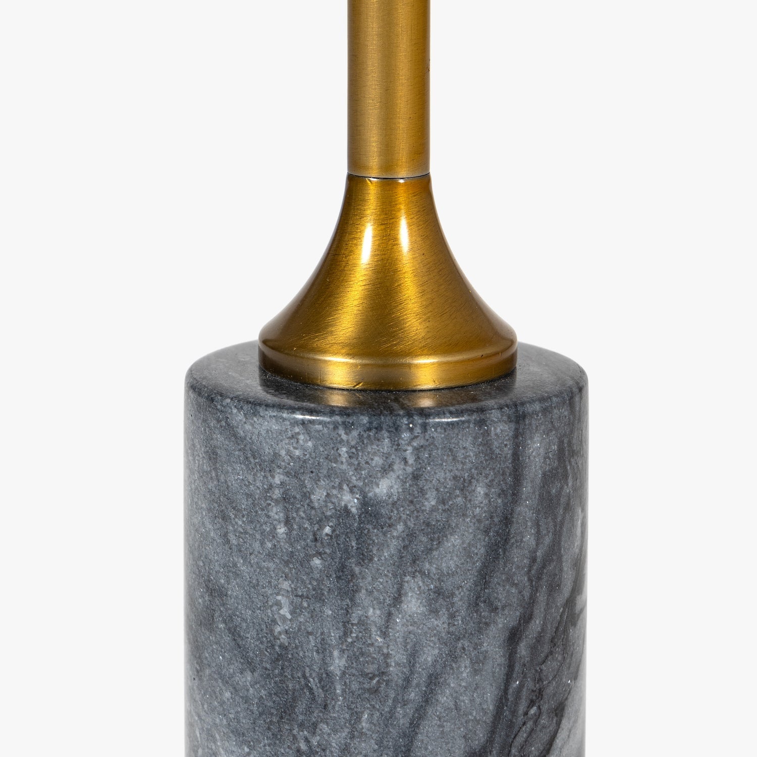 Co. House Designs Francesca Marble Black Drink Table