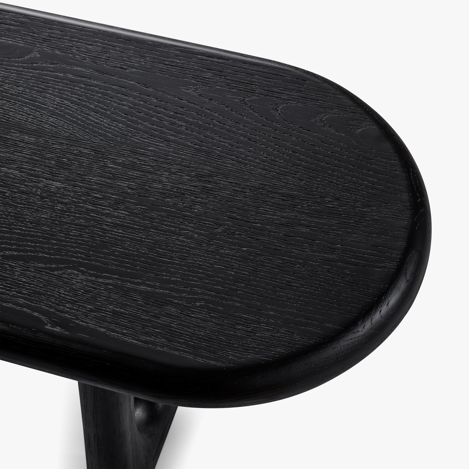 Co. House Designs Eva Oak Black Dining Bench