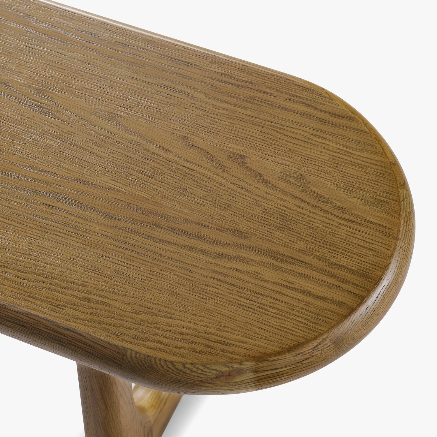 Co. House Designs Eva Oak Dark Dining Bench