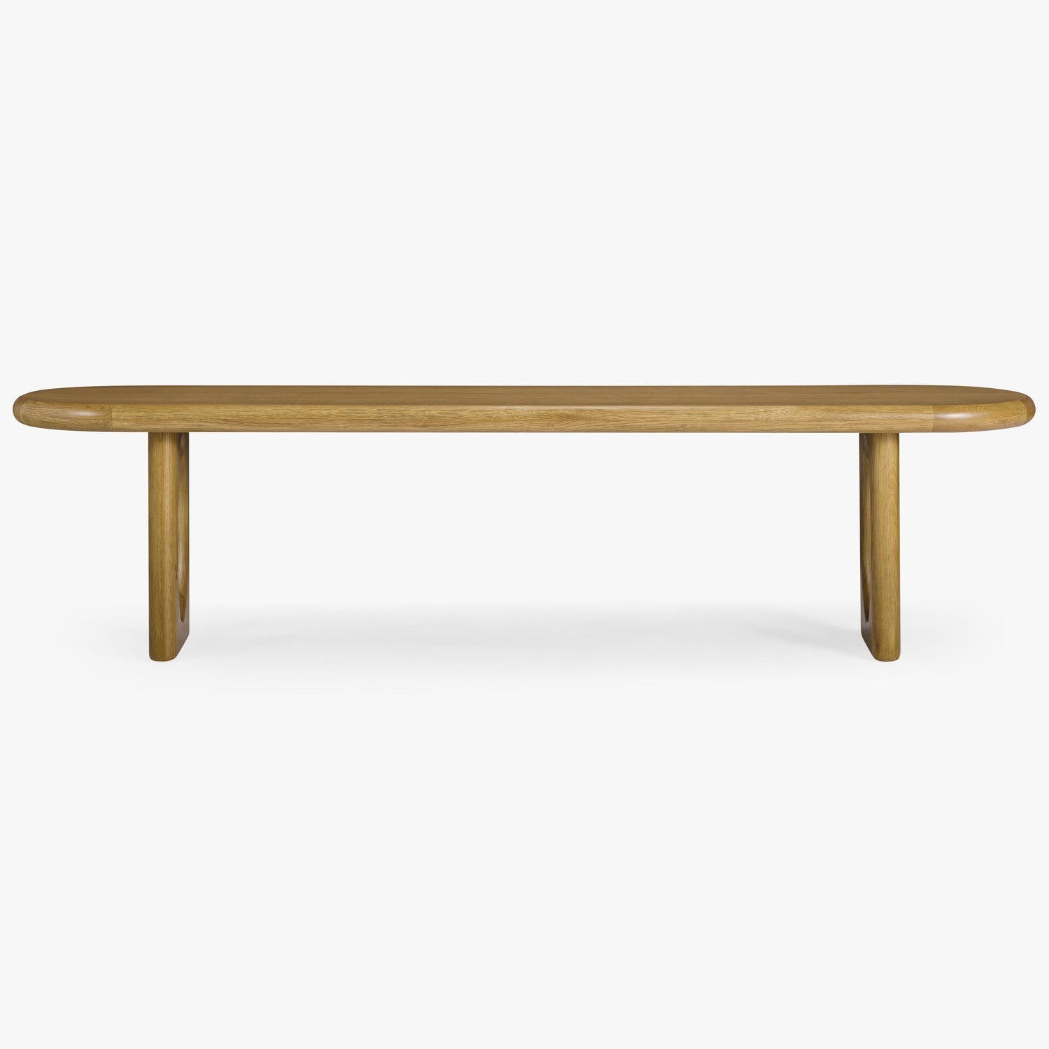 Co. House Designs Eva Oak Dark Dining Bench