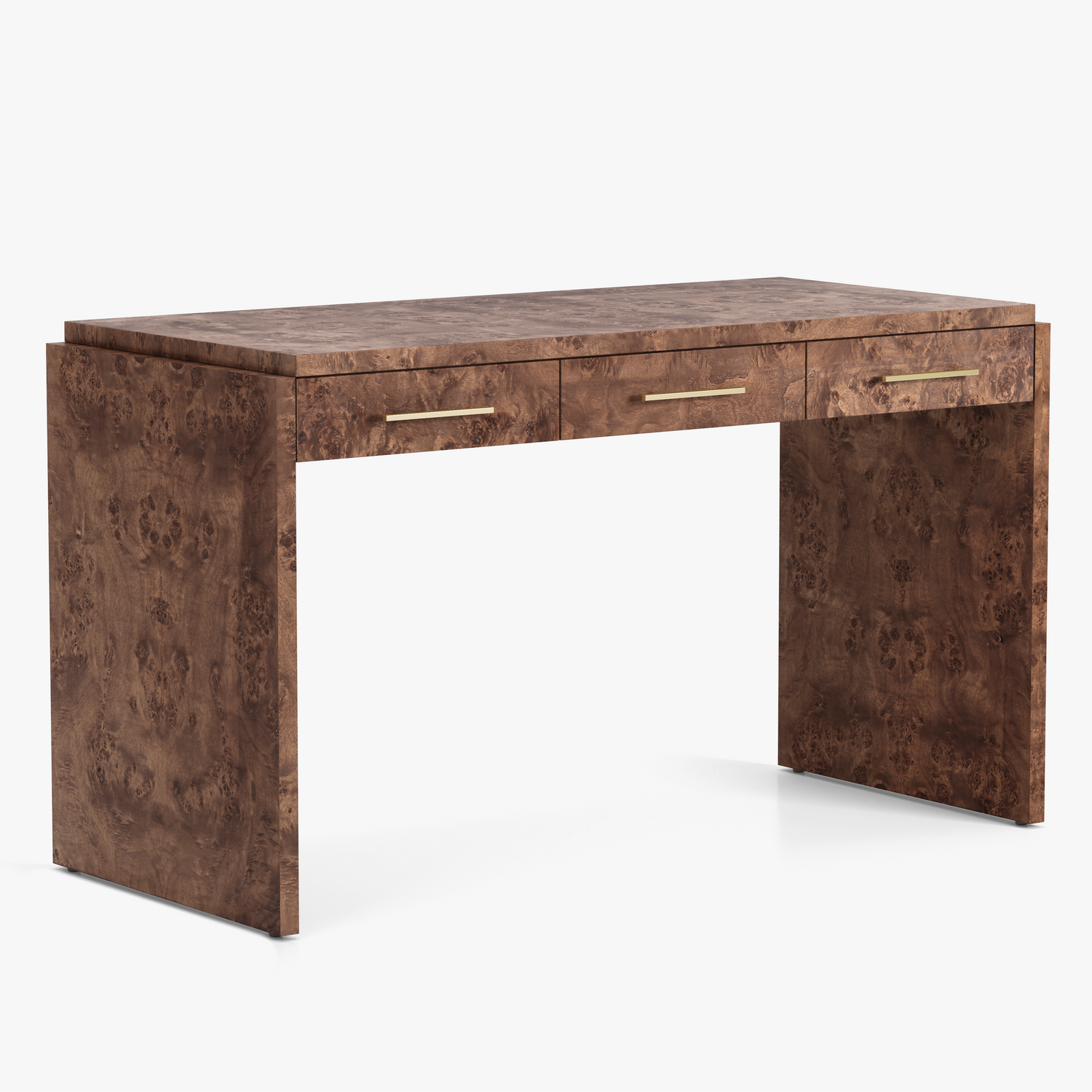 Co. House Designs Wesley Dark Burl Desk product view