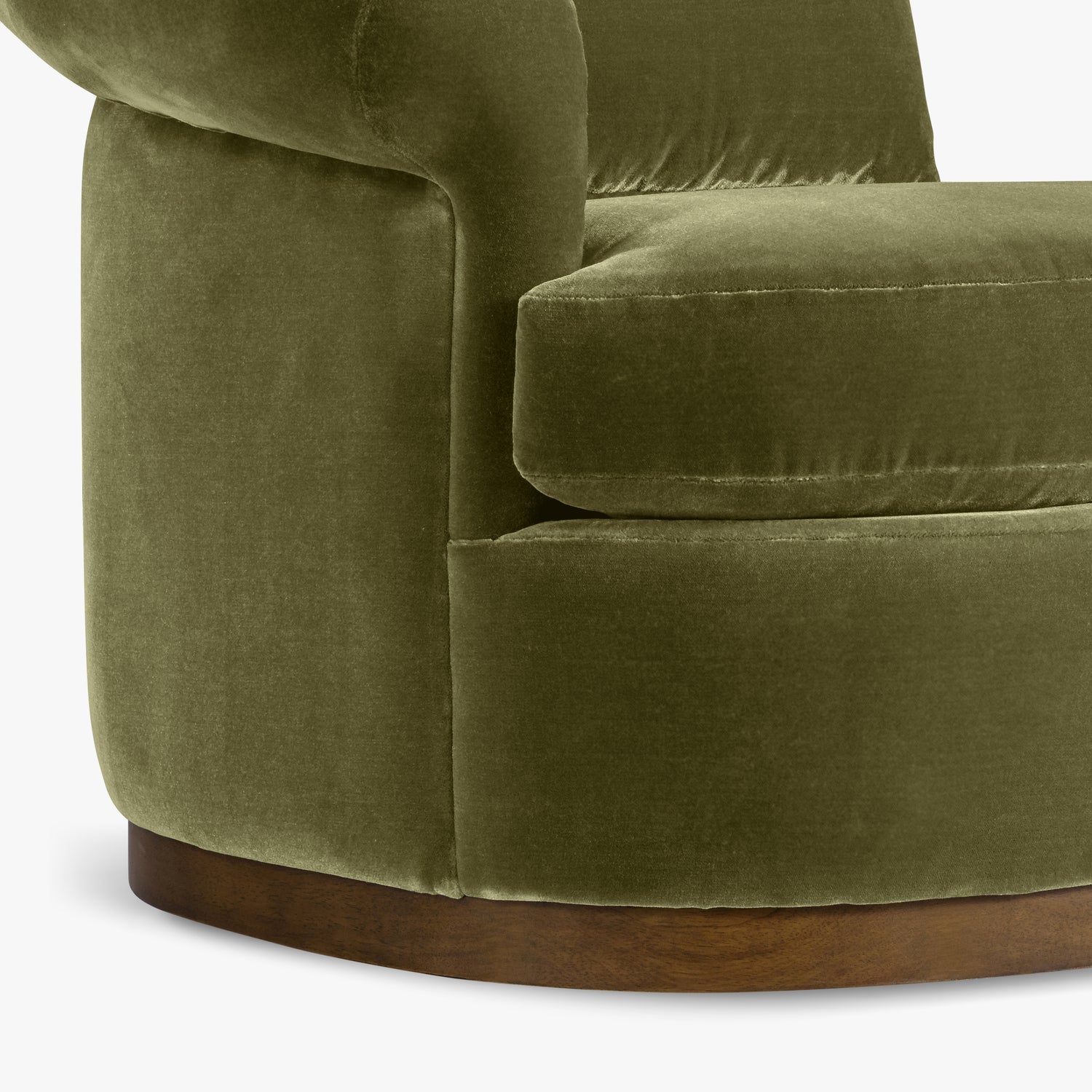 Co. House Designs Gracie Balsam Swivel Chair