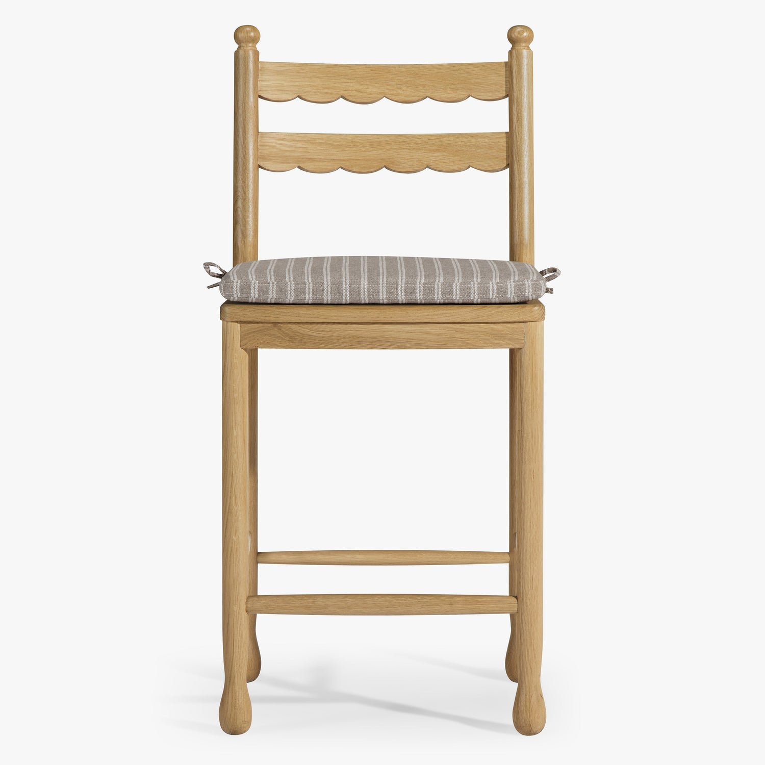 Black Birch Homes x Co. House Designs Declan Light Oak Counter Stool Set of 2