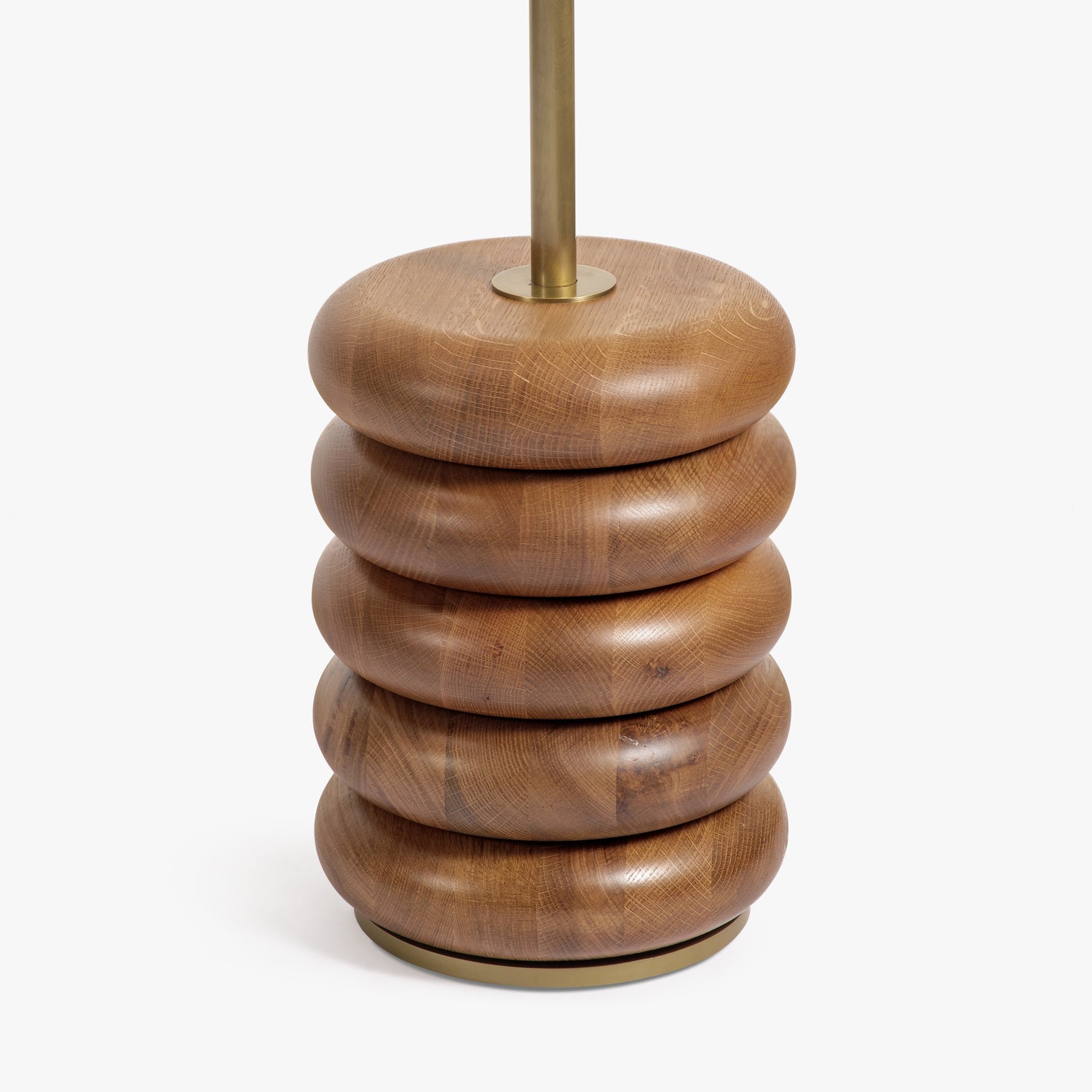Co. House Designs Sandia Arc Natural Floor Lamp