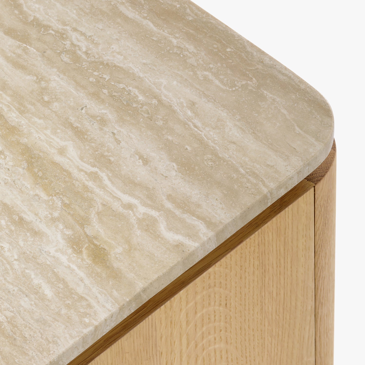 Co. House Designs Marisol Light Oak Side Table