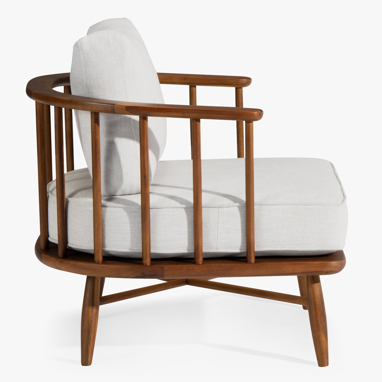 Co. House Designs Spindle Dove Armchair