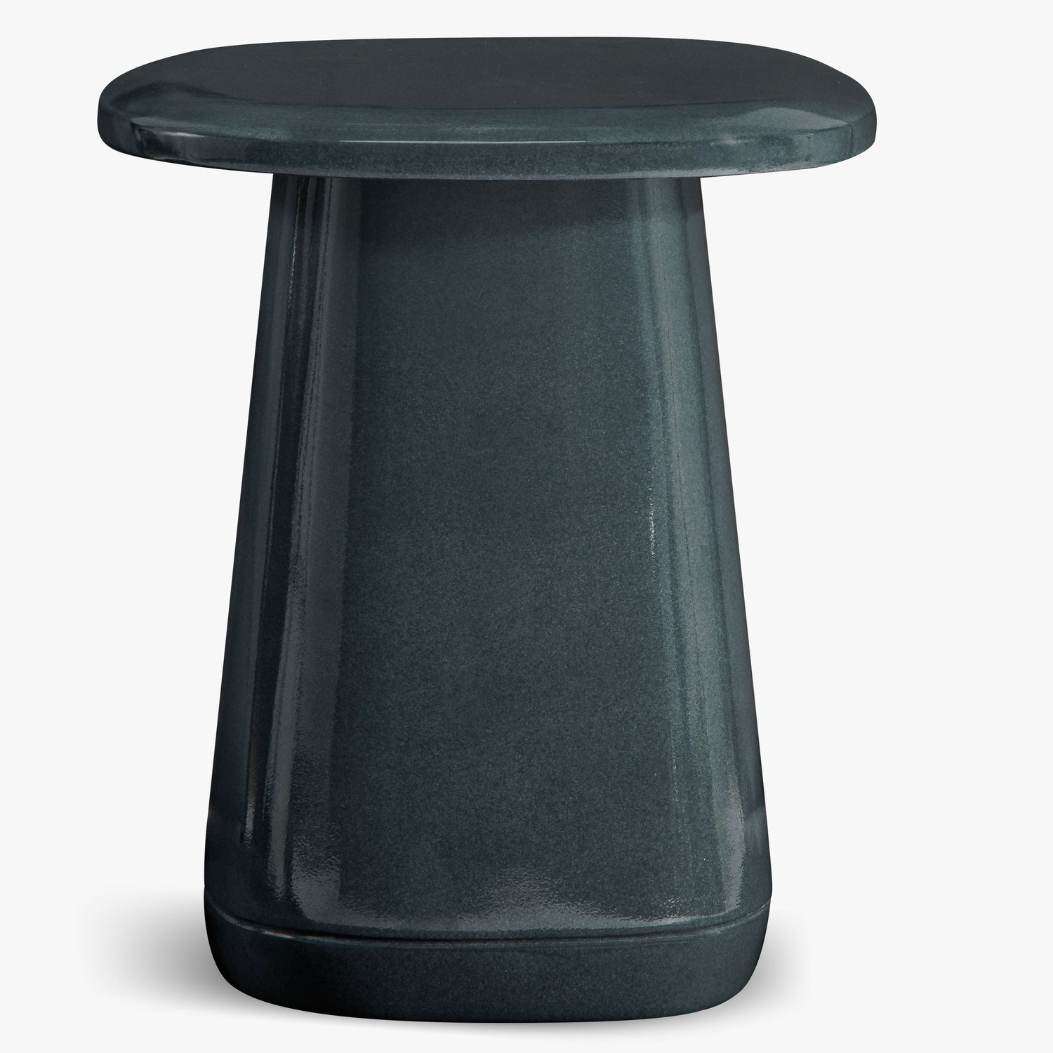 Co. House Designs Garner Teal Side Table
