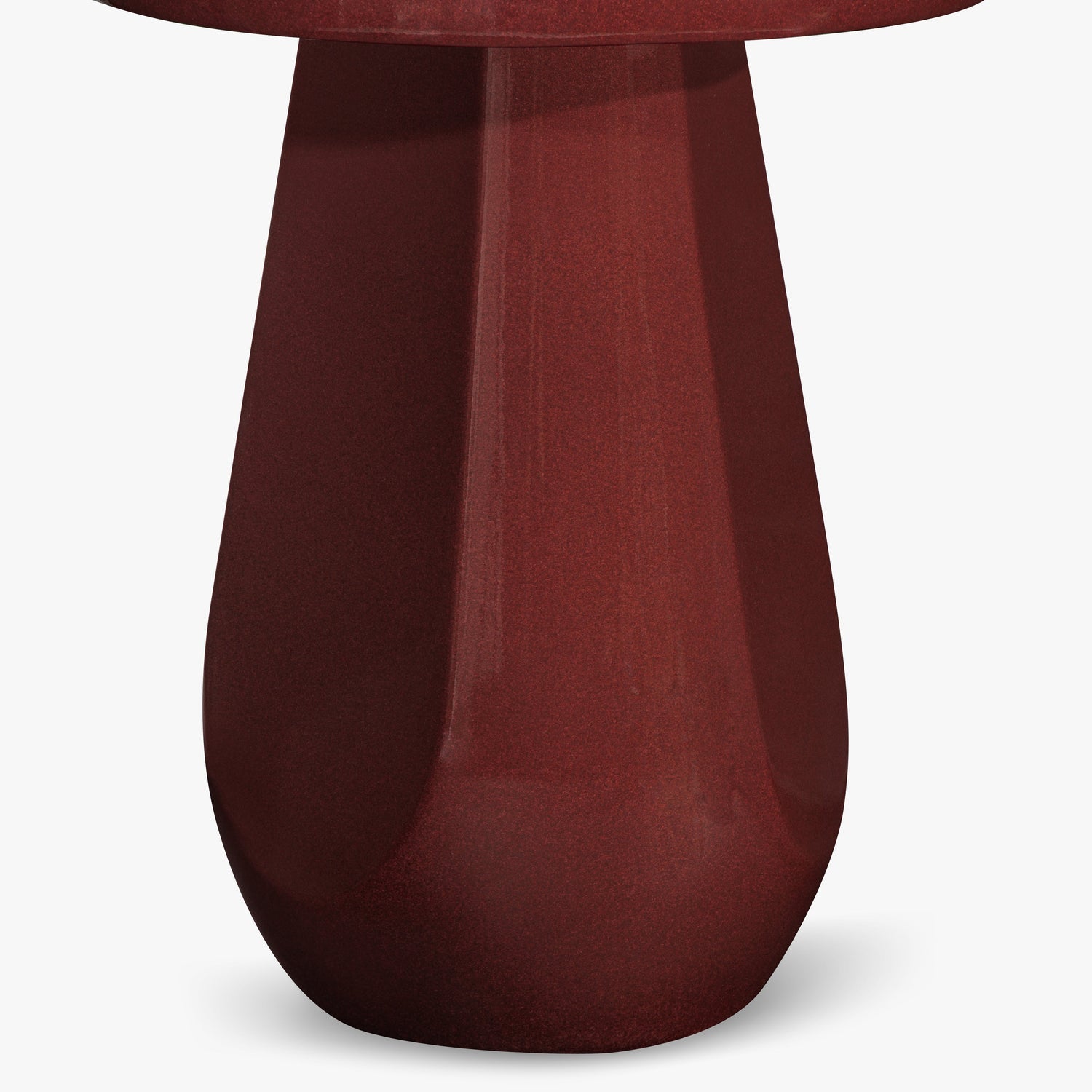 Co. House Designs Lloyd Dark Red Side Table