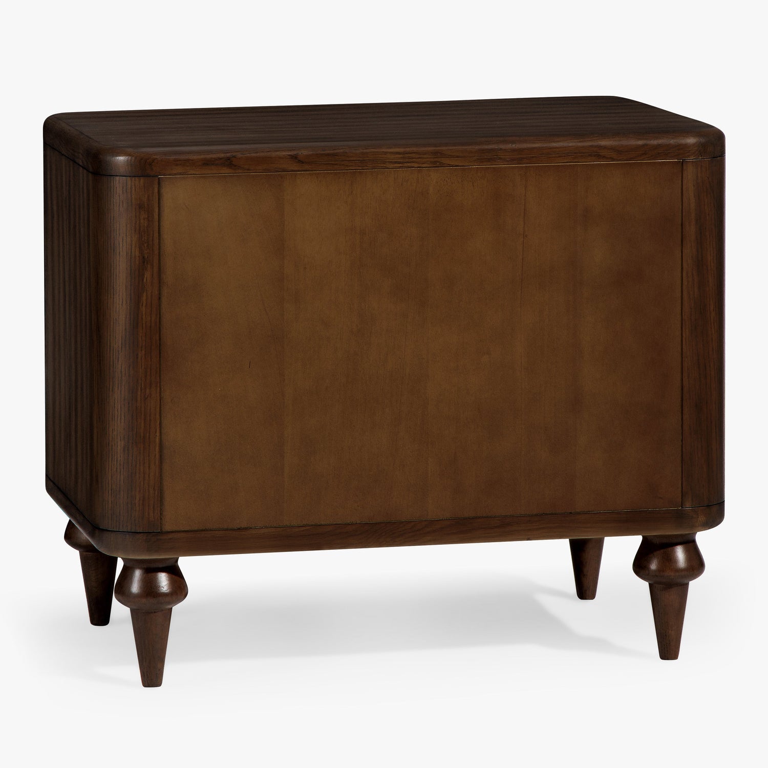 Co. House Designs Louie Walnut Nightstand