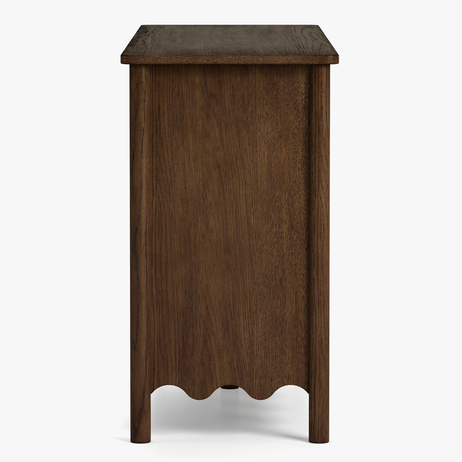 Co. House Designs Onda 6-Drawer Oak Walnut Dresser