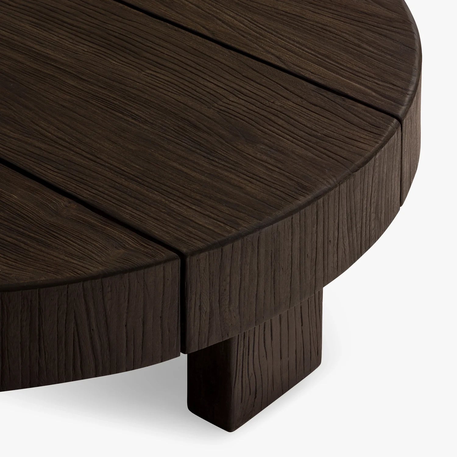 Button Atelier x Co. House Designs Coachbuilt Brown Coffee Table