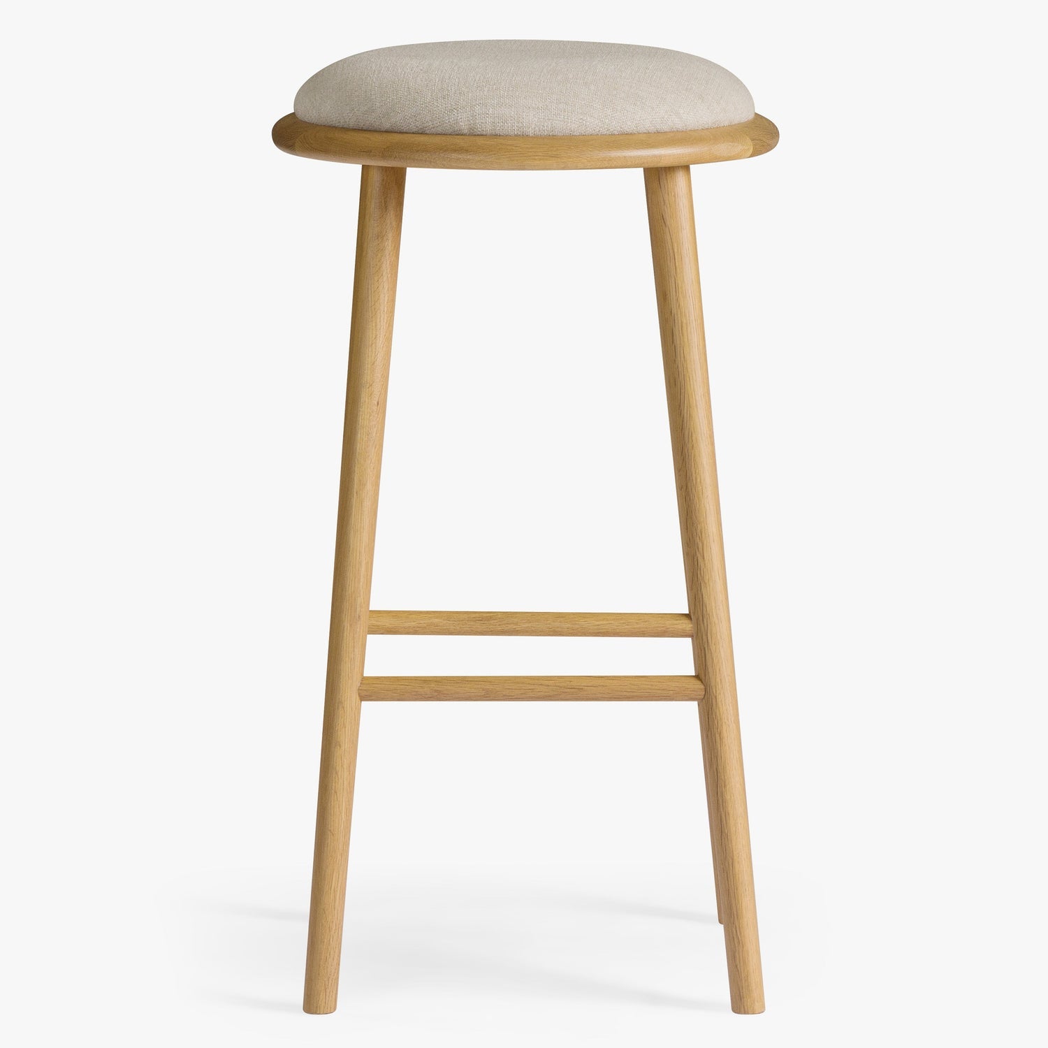 Co. House Designs Payton Oak Counter Stool
