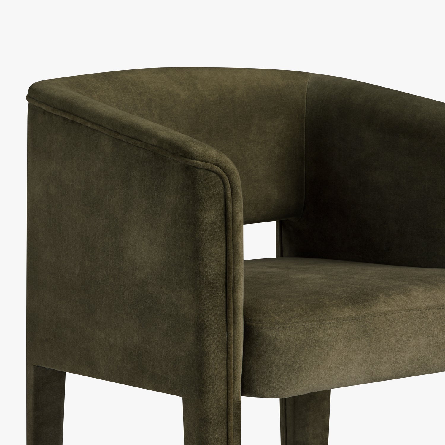 Co. House Designs Nico Macau Moss Counter Stool
