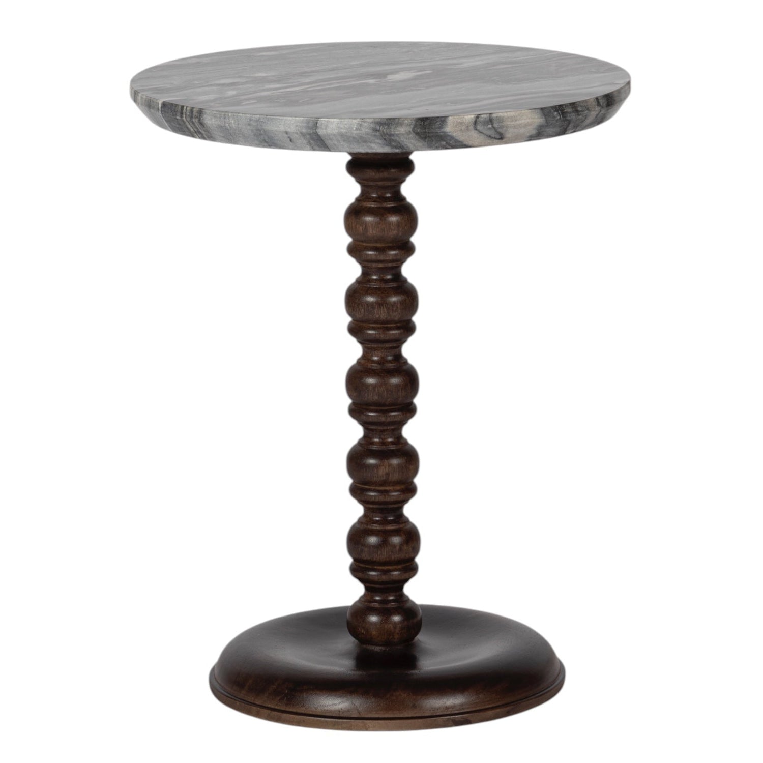 Co. House Designs Savona Walnut Side Table