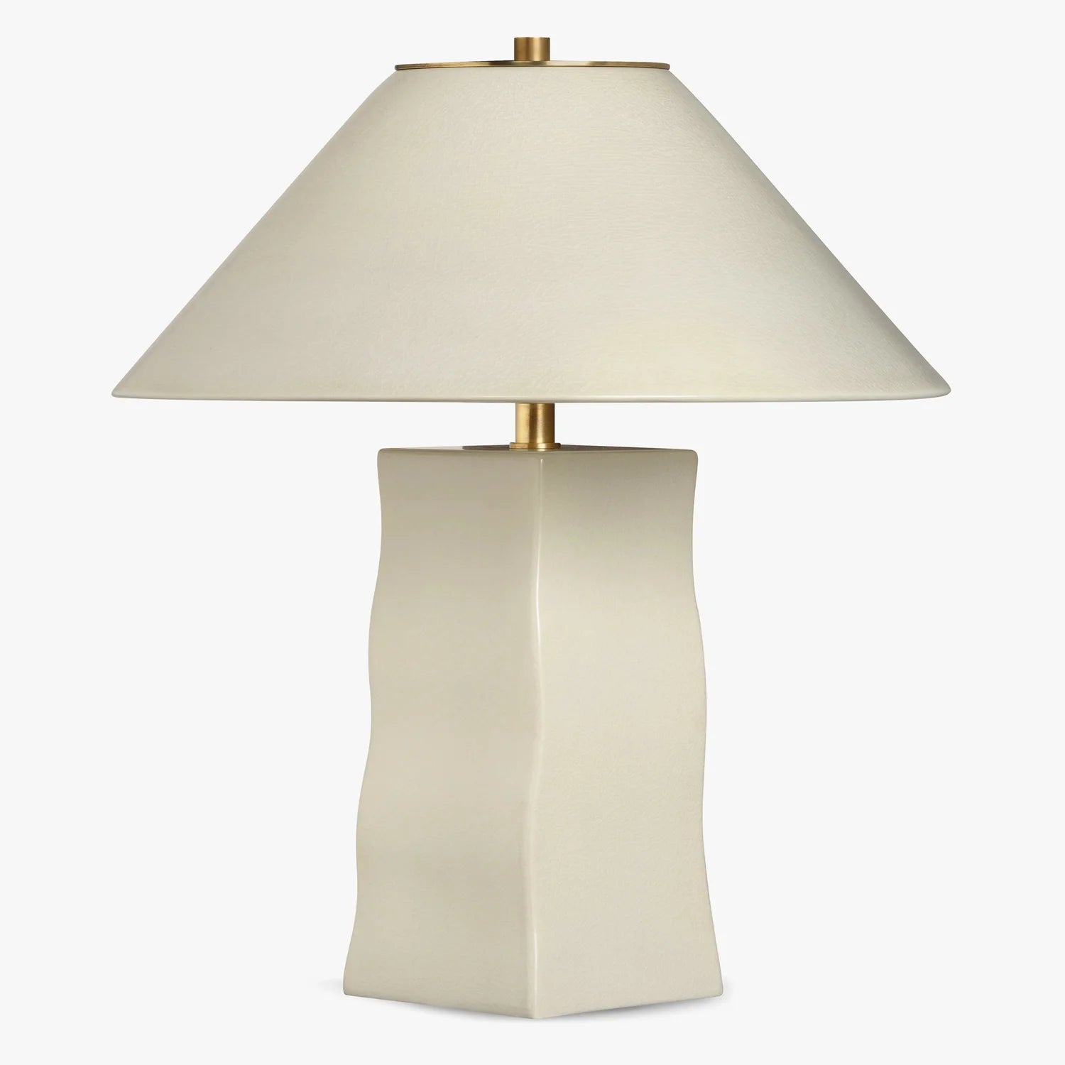 MENO HOME x Co. House Designs Dune Cream Ceramic Table Lamp