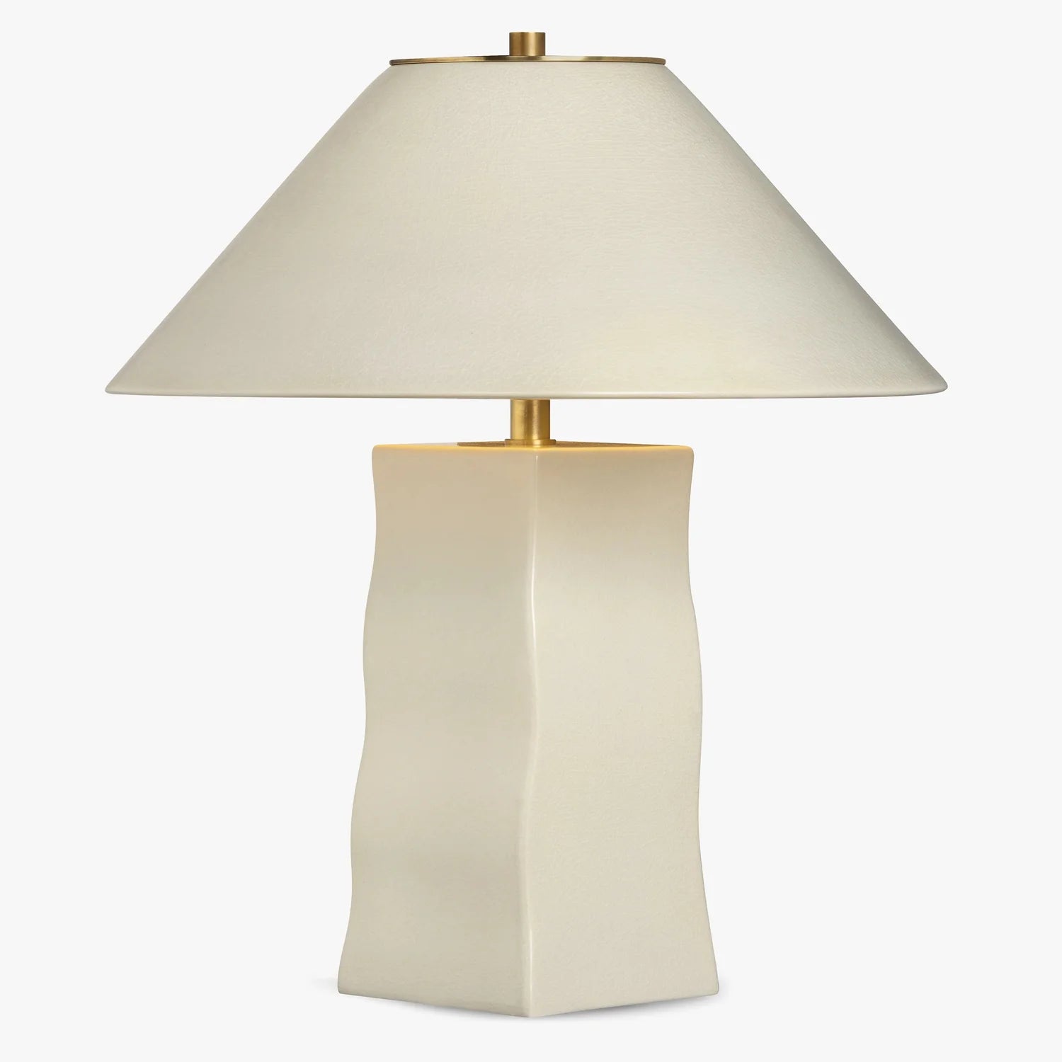 MENO HOME x Co. House Designs Dune Cream Ceramic Table Lamp