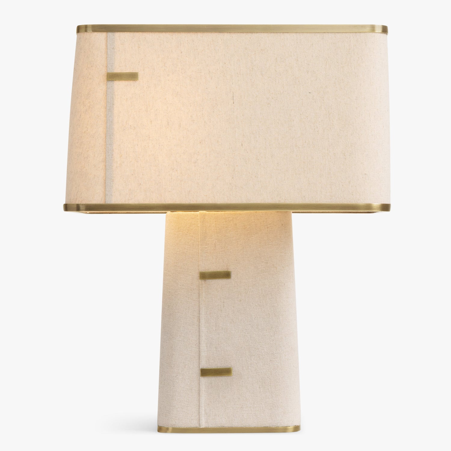 MENO HOME x Co. House Designs Norte Natural Linen Table Lamp