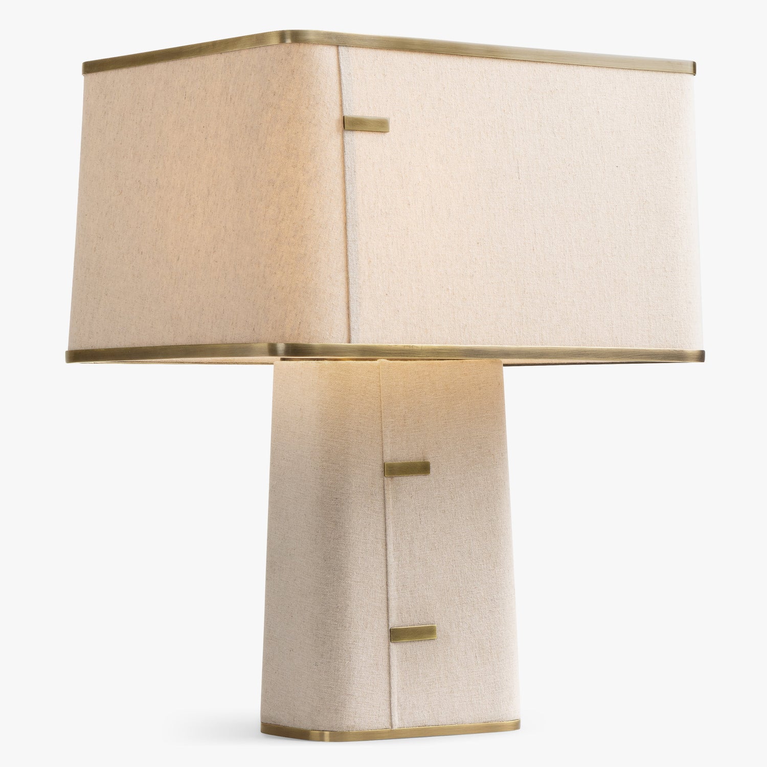 MENO HOME x Co. House Designs Norte Natural Linen Table Lamp