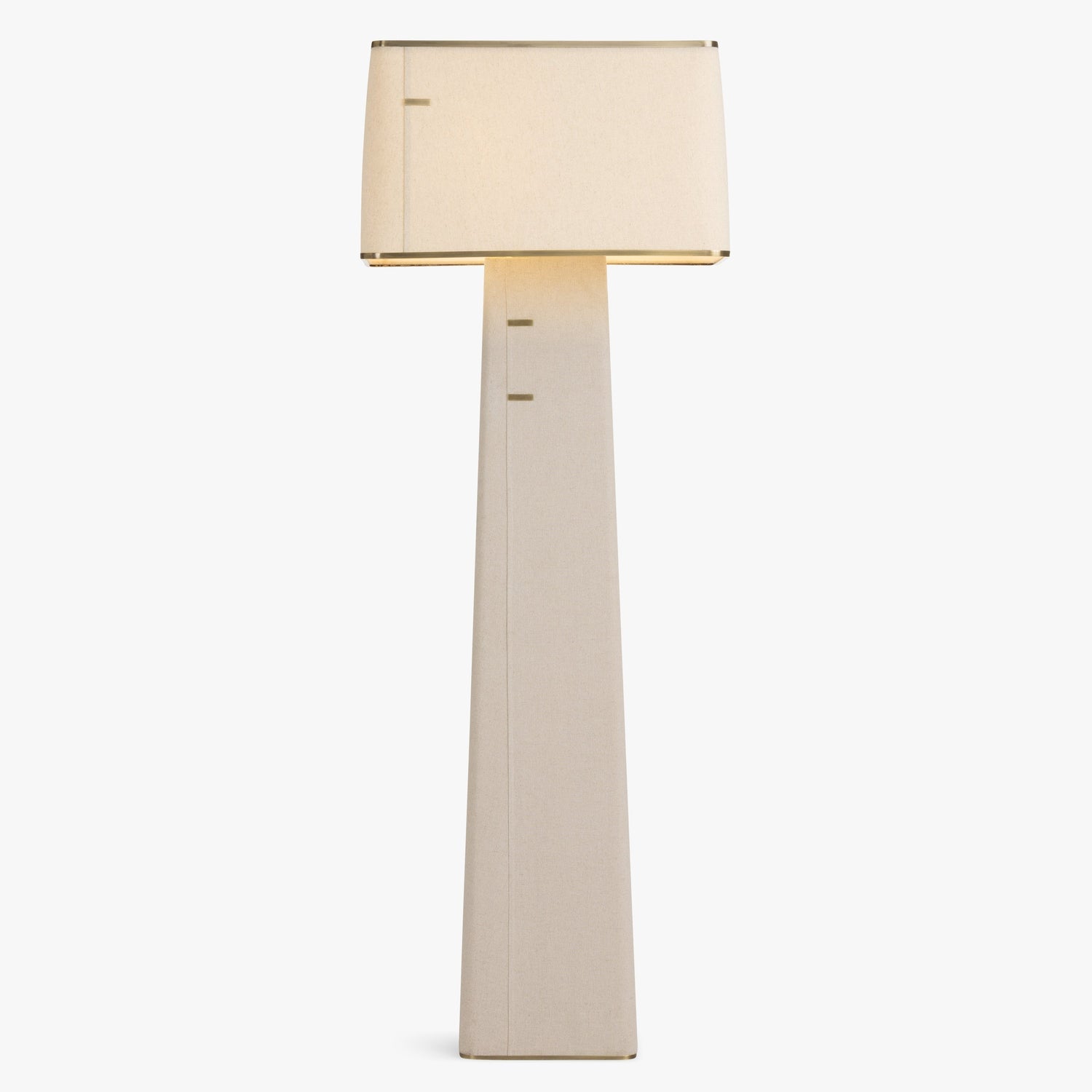 MENO HOME x Co. House Designs Norte Natural Linen Floor Lamp
