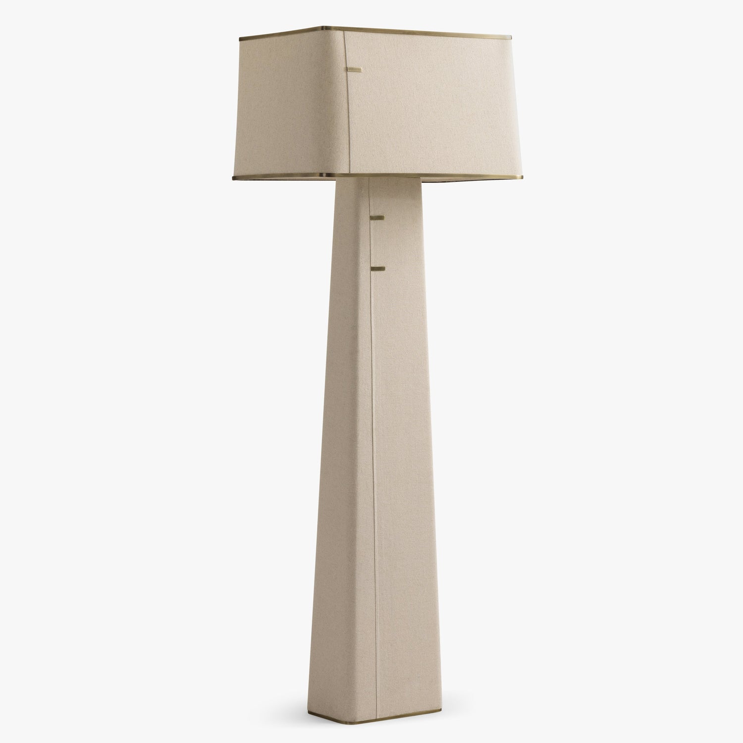 MENO HOME x Co. House Designs Norte Natural Linen Floor Lamp