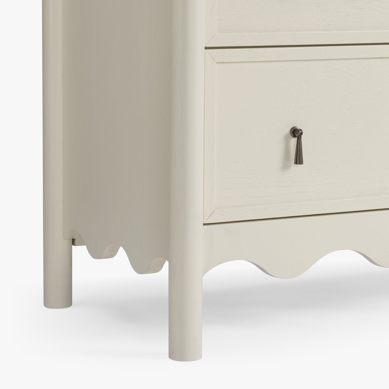 Co. House Designs Onda Cream Oak 6-Drawer Dresser