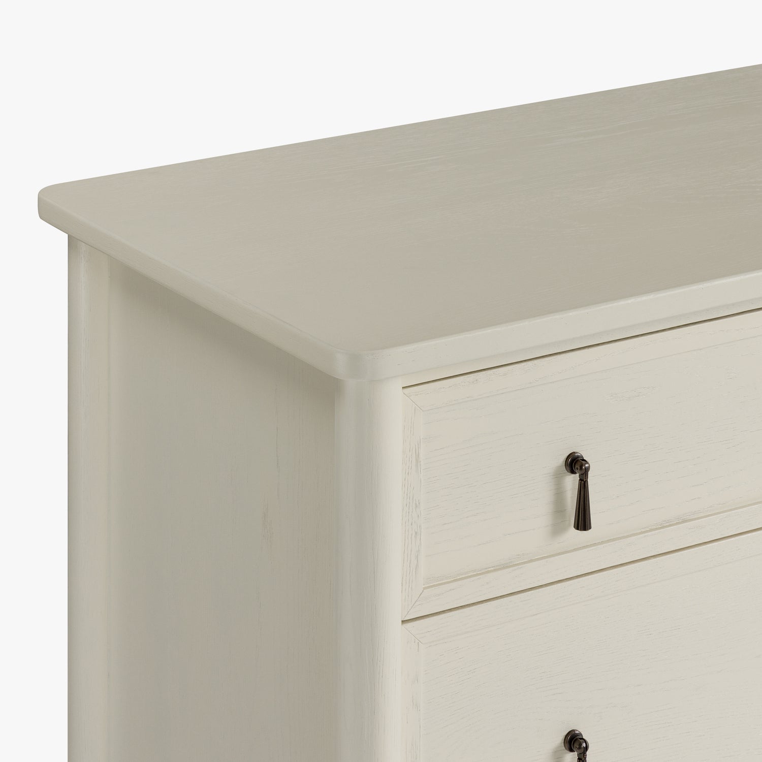 Co. House Designs Onda Cream Oak 6-Drawer Dresser