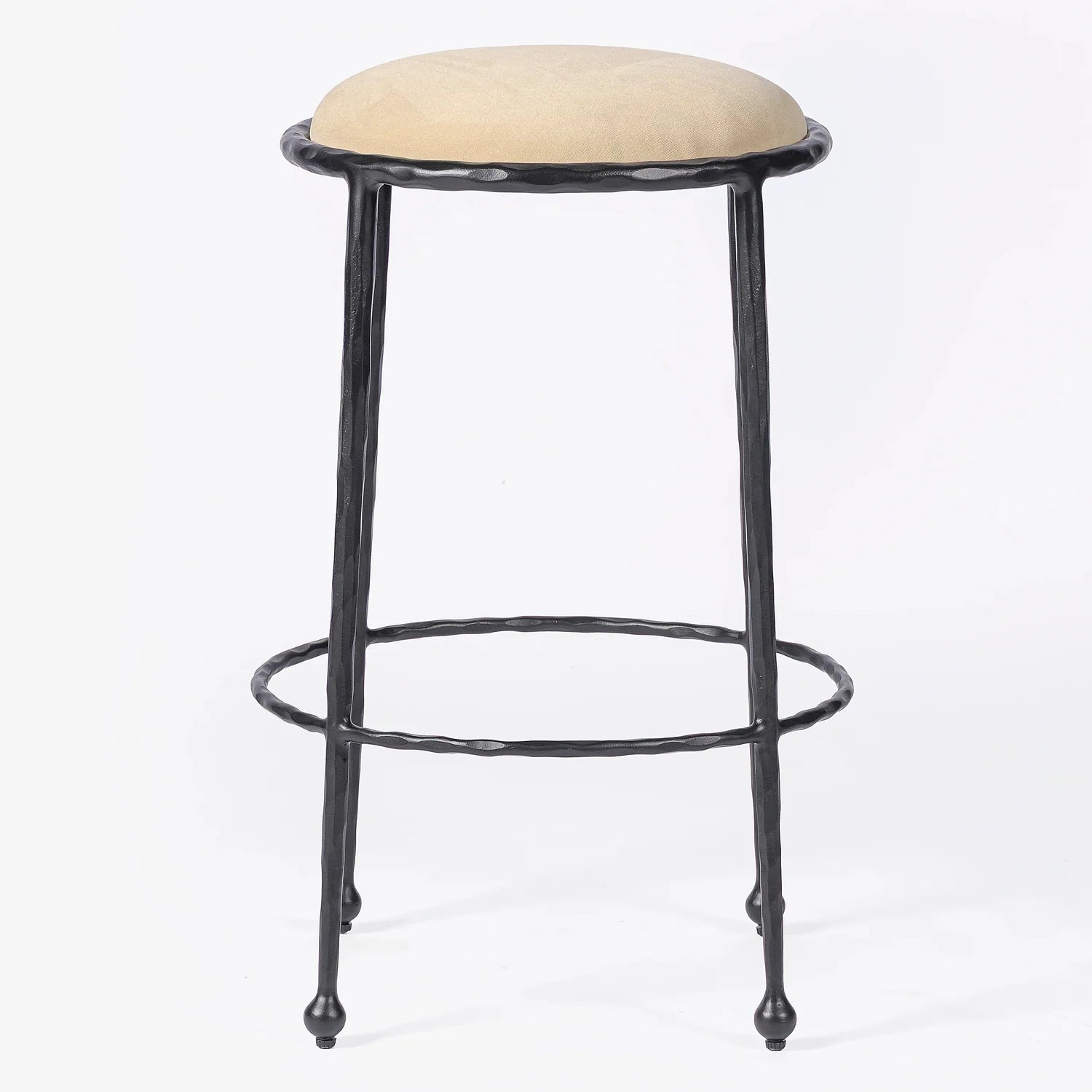 MENO HOME x Co. House Designs Rook Sundane Hammered Counter Stool