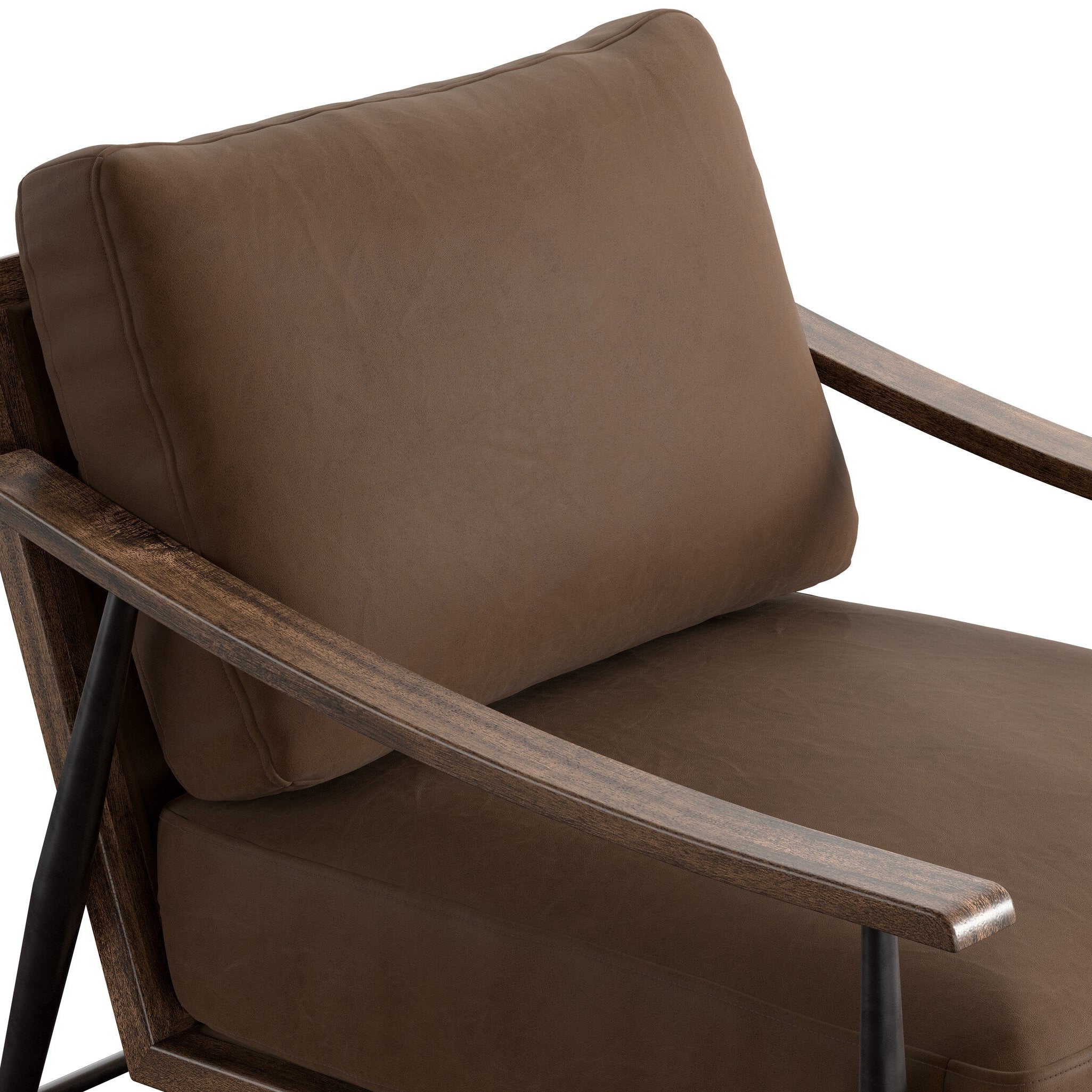 Four Hands Kennedy Maestro Cigar Chair close-up detail