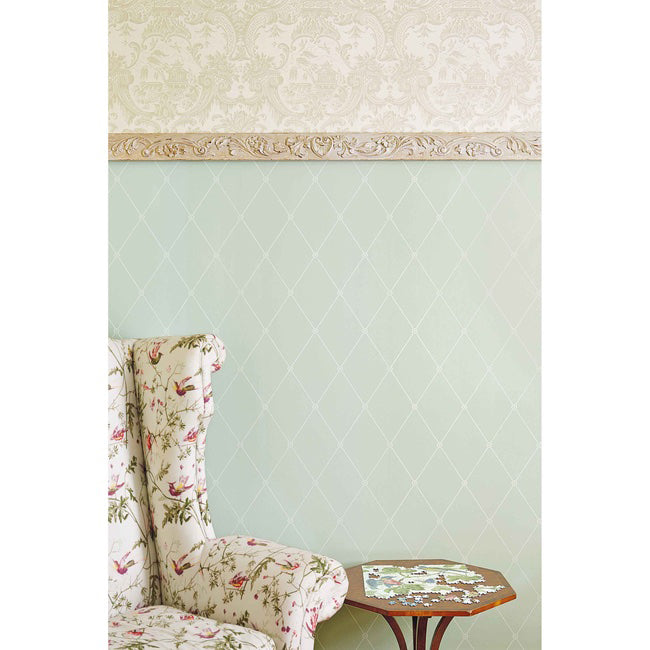 Cole & Son Anthology Large Georgian Rope Trellis Wallpaper