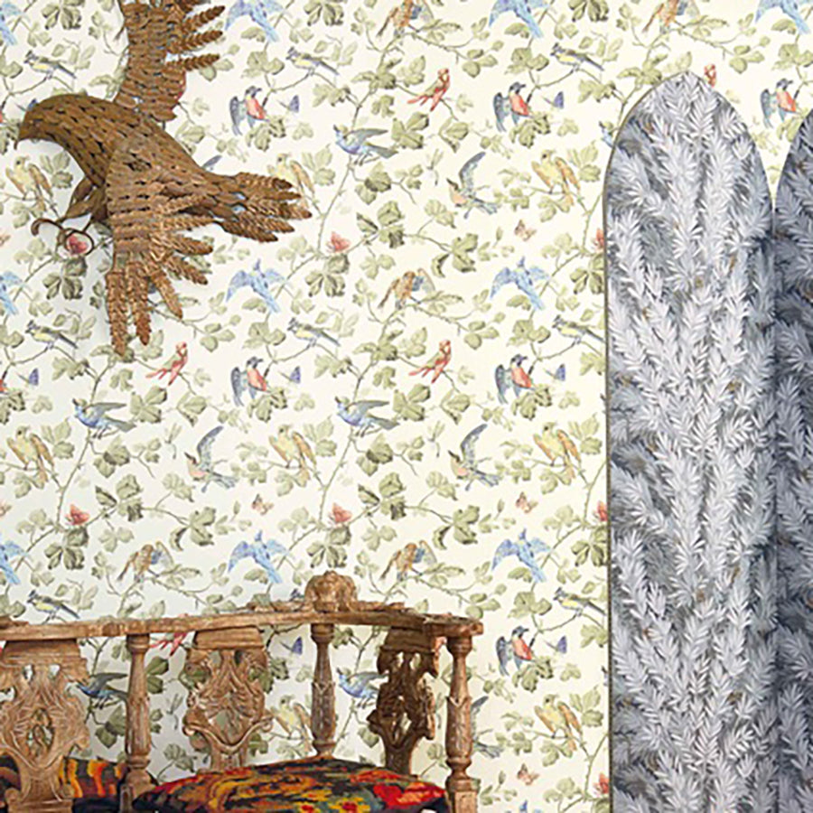 Cole & Son Anthology Winter Birds Wallpaper