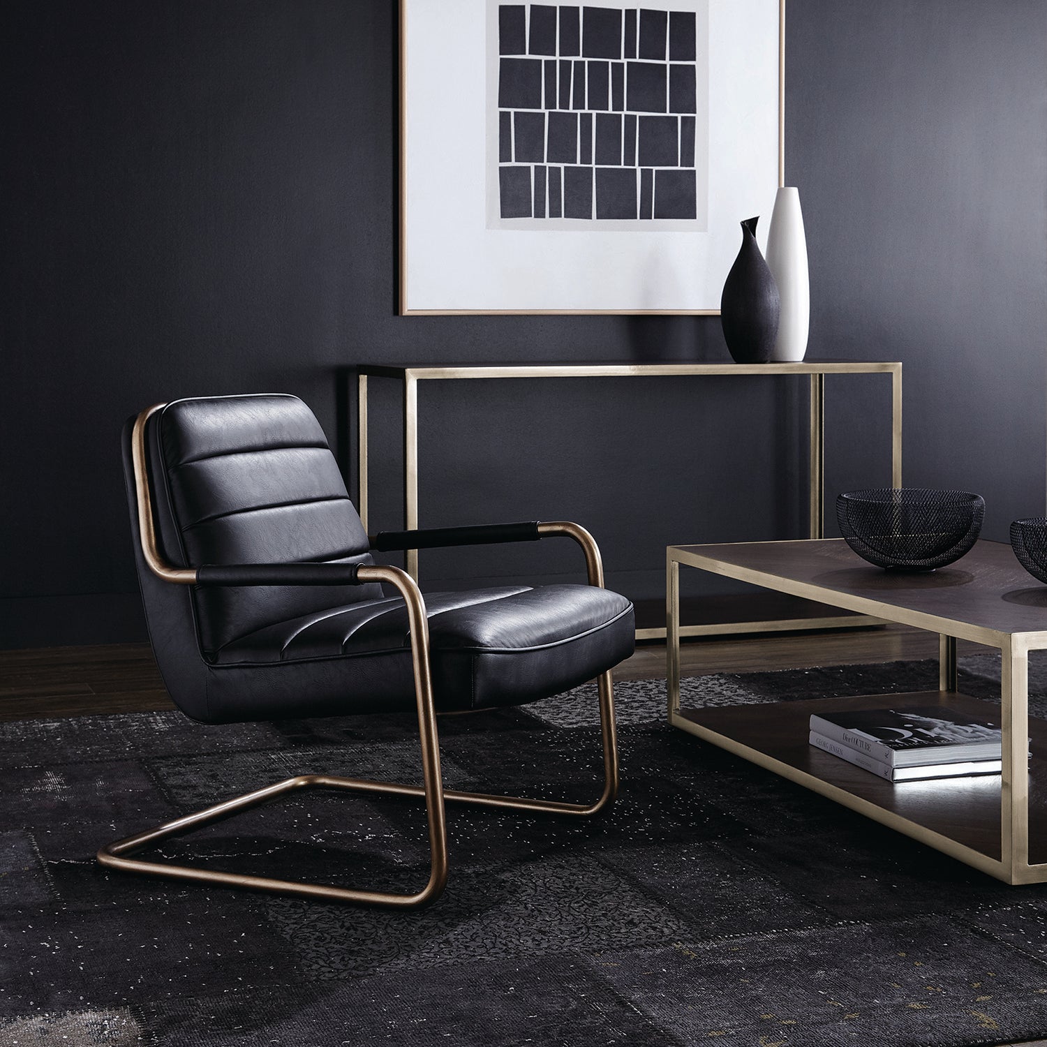 Sunpan Lincoln Lounge Chair