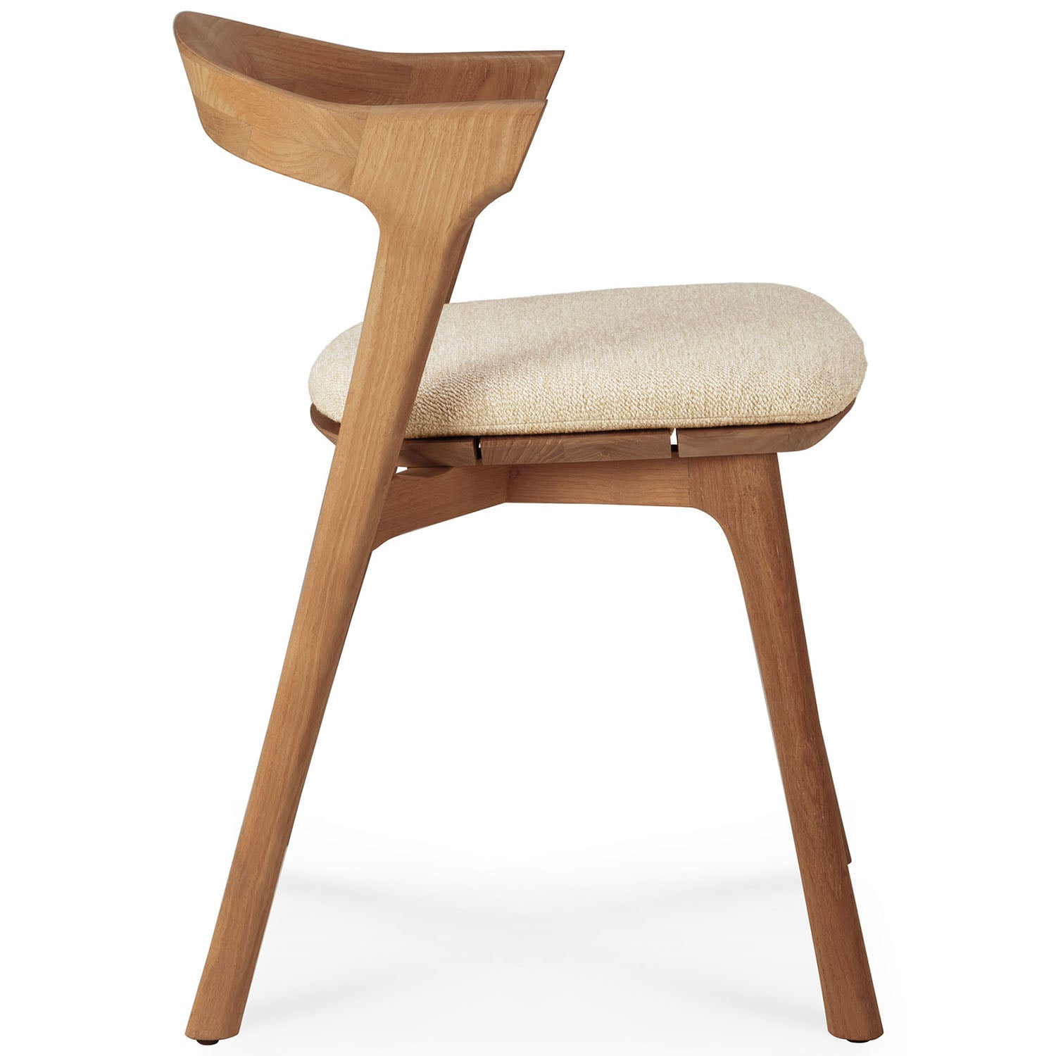 Ethnicraft Bok Outdoor Dining Chair with Cushion Set of 2