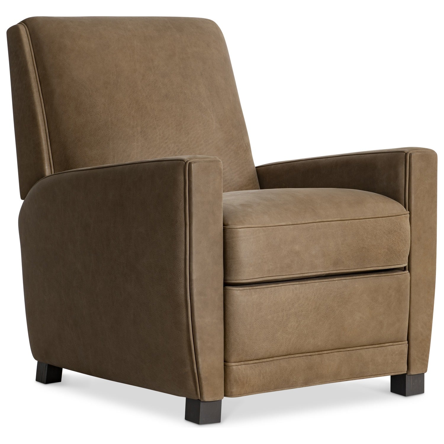 Bernhardt Motion Bastille Tan Leather Recliner
