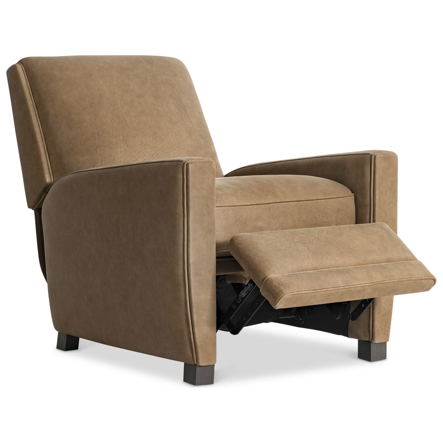 Bernhardt Motion Bastille Tan Leather Recliner