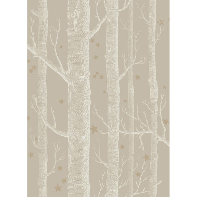 Cole & Son Whimsical Wood & Stars Wallpaper