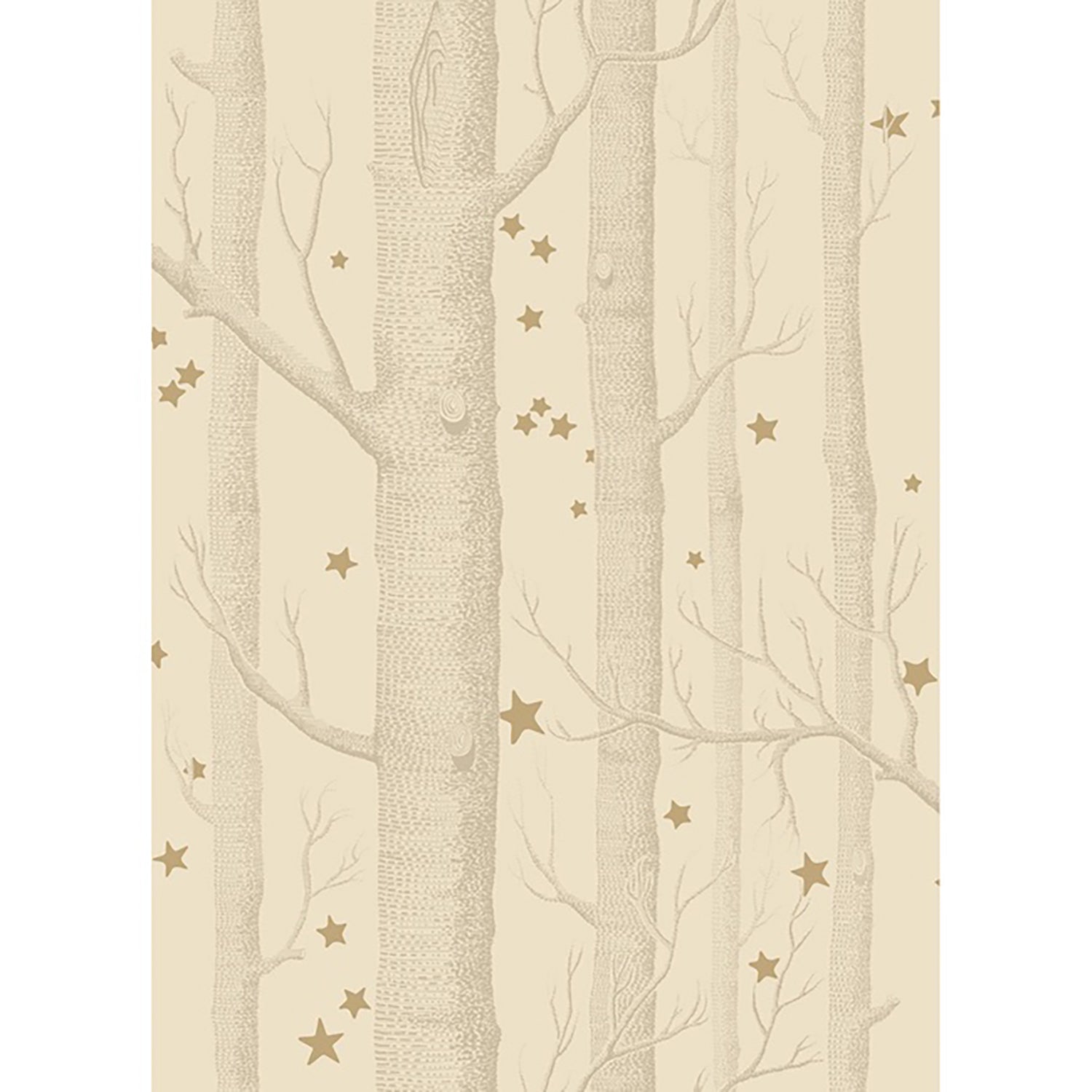 Cole & Son Whimsical Wood & Stars Wallpaper